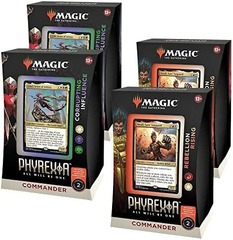 FRANCAIS Phyrexia: All Will Be One Commander Deck Display (Set of 4)